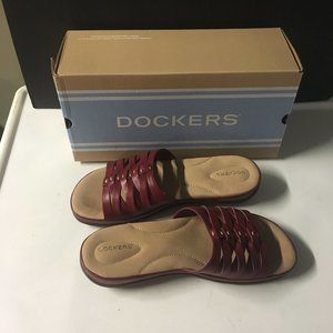 Dockers Leather Rukus Sandals, Size 8.5